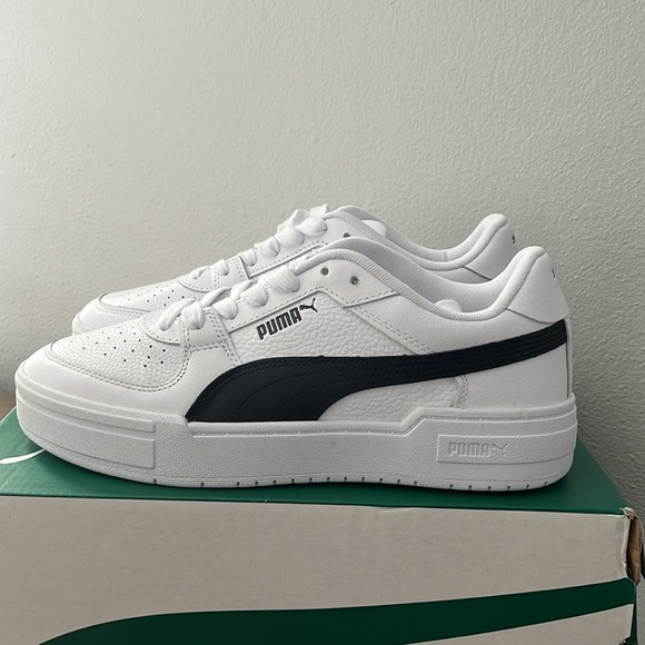 NWT Men's Puma CA Pro Classic Casual Sneakers - White & Black - 38019003 - Picture 2 of 13